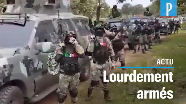 Mexique : fusils d'assaut et véhicules blindés, la démonstration de force d'un puissant cartel inquiète les autorités