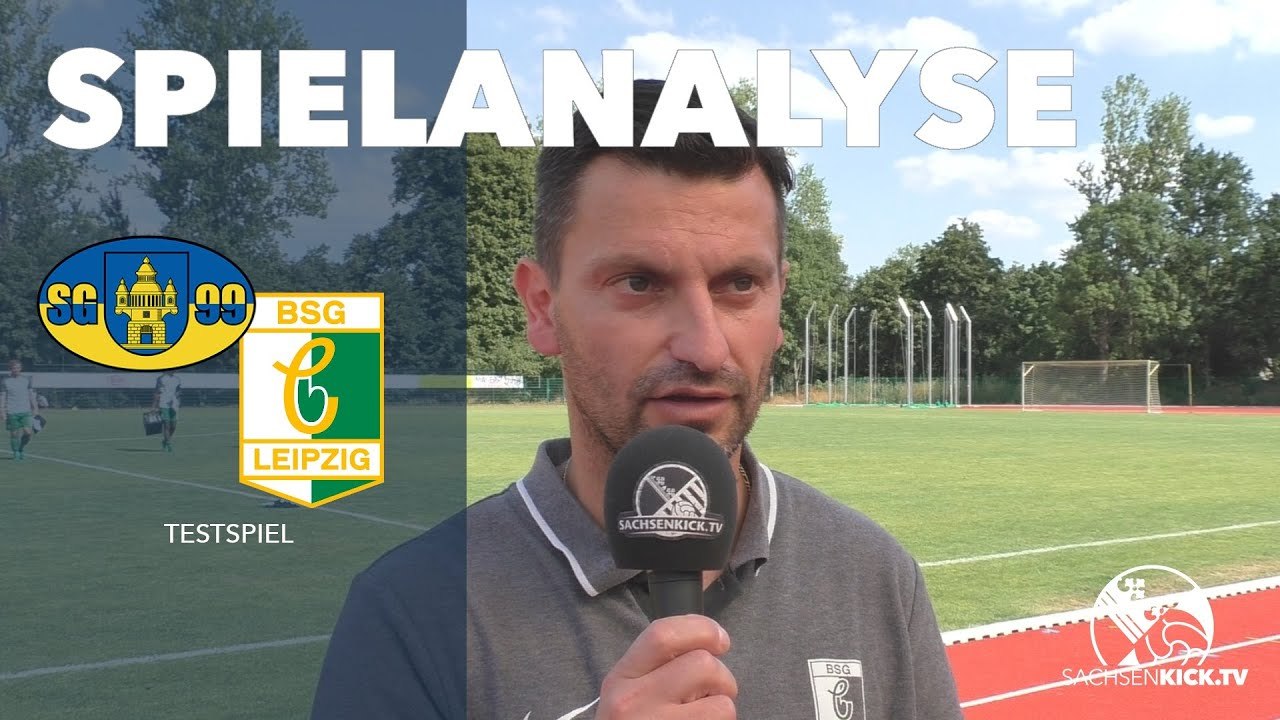 Die Spielanalyse | SG Taucha 99 - BSG Chemie Leipzig (Testspiel)