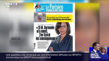 Accusation de viol: Elisabeth Moreno "en tirera les conséquences" en cas de mensonge de Gérald Darmanin