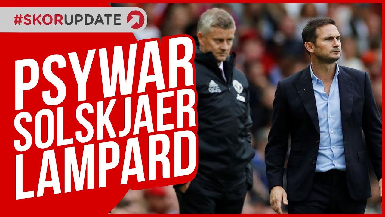 PSYWAR SOLSKJAER-LAMPARD WARNAI DUEL MU VS CHELSEA