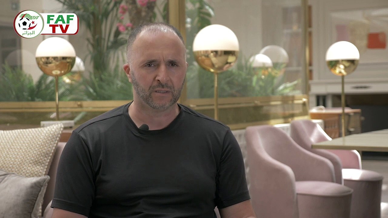 Belmadi :"Ça restera ancré jusqu'à ma mort"