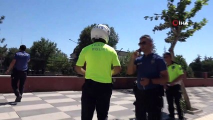 Kız arkadaşına sinirlendi, motosikleti yaktı