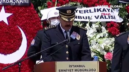 Şehit  polis Erkan Gökteke son yolculuğuna uğurlandı