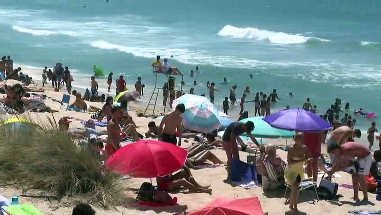 Frankreichs Strände sind wieder voll