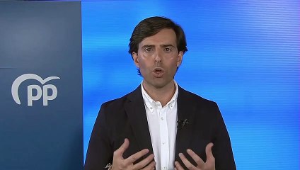 Montesinos (PP) critica que el Gobierno está "sin plan y fuera de juego"