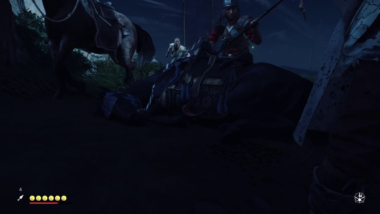 Ghost of Tsushima - OW-Event During Cutscene