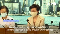 Hong Kong leader says coronavirus 'critical' after 100 new cases