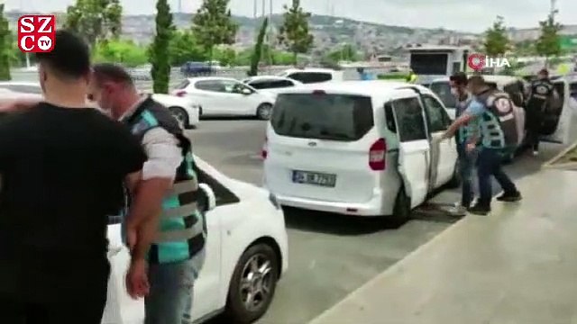 Düğün konvoyunda terör estiren 7 maganda yakalandı