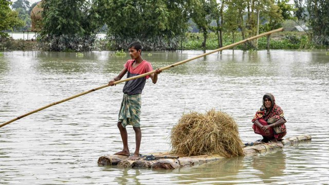 Heavy rain and flood-hit several parts of India