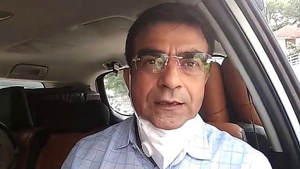 देवास में पुलिस ने फ्लैग मार्च निकाला