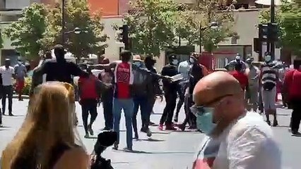 Un grupo de inmigrantes se escapa de una zona confinada por coronavirus en Albacete