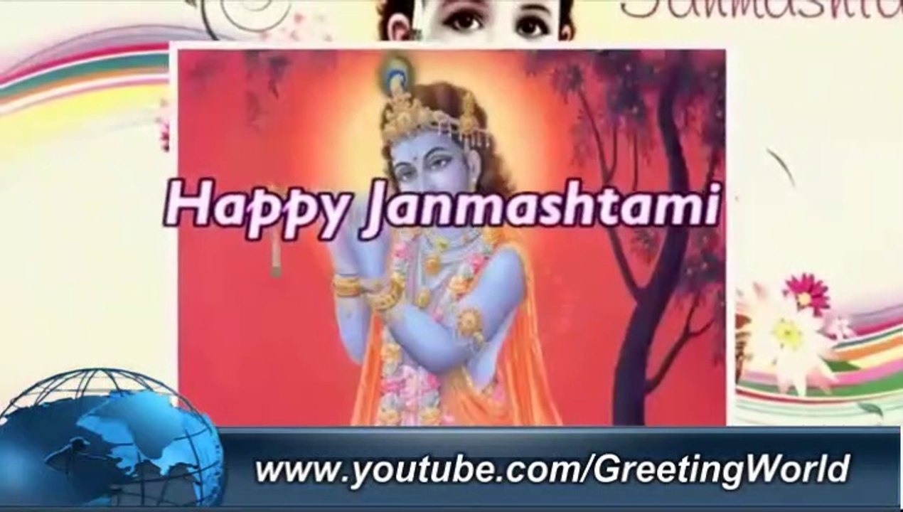 Happy Janmashtami 2020 Best Wishes | Download Janmashtami Video Greeting