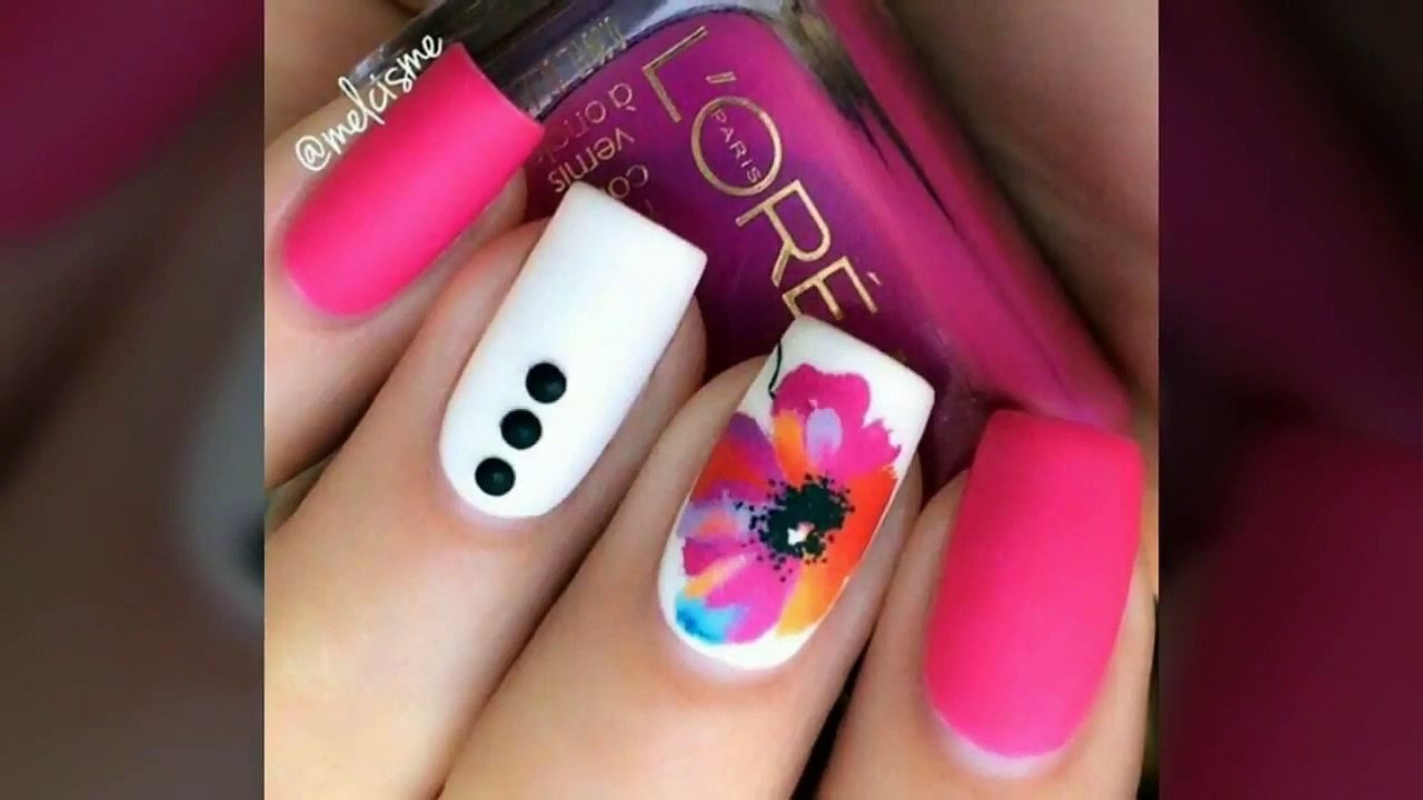 matte nail art designs