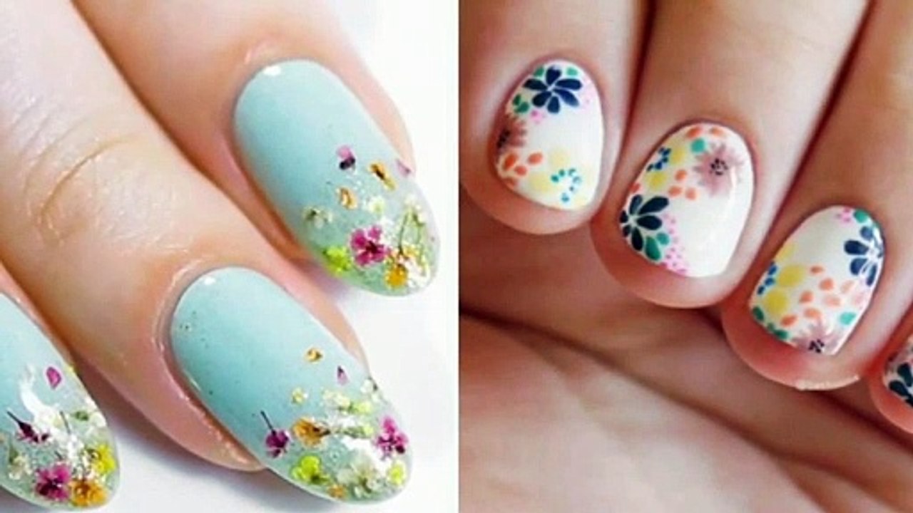 Floral Nail Art Designs