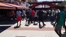 Un restaurante de Albacete se ve obligado a cerrar ante una revuelta de inmigrantes gritando 