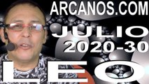 LEO JULIO 2020 ARCANOS.COM - Horóscopo 19 al 25 de julio de 2020 - Semana 30