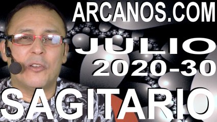SAGITARIO JULIO 2020 ARCANOS.COM - Horóscopo 19 al 25 de julio de 2020 - Semana 30