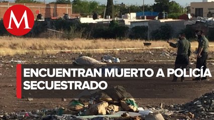 Hallan cuerpo de policía secuestrado el viernes en Sinaloa