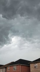 Thunderstorm in Ajax, ontario