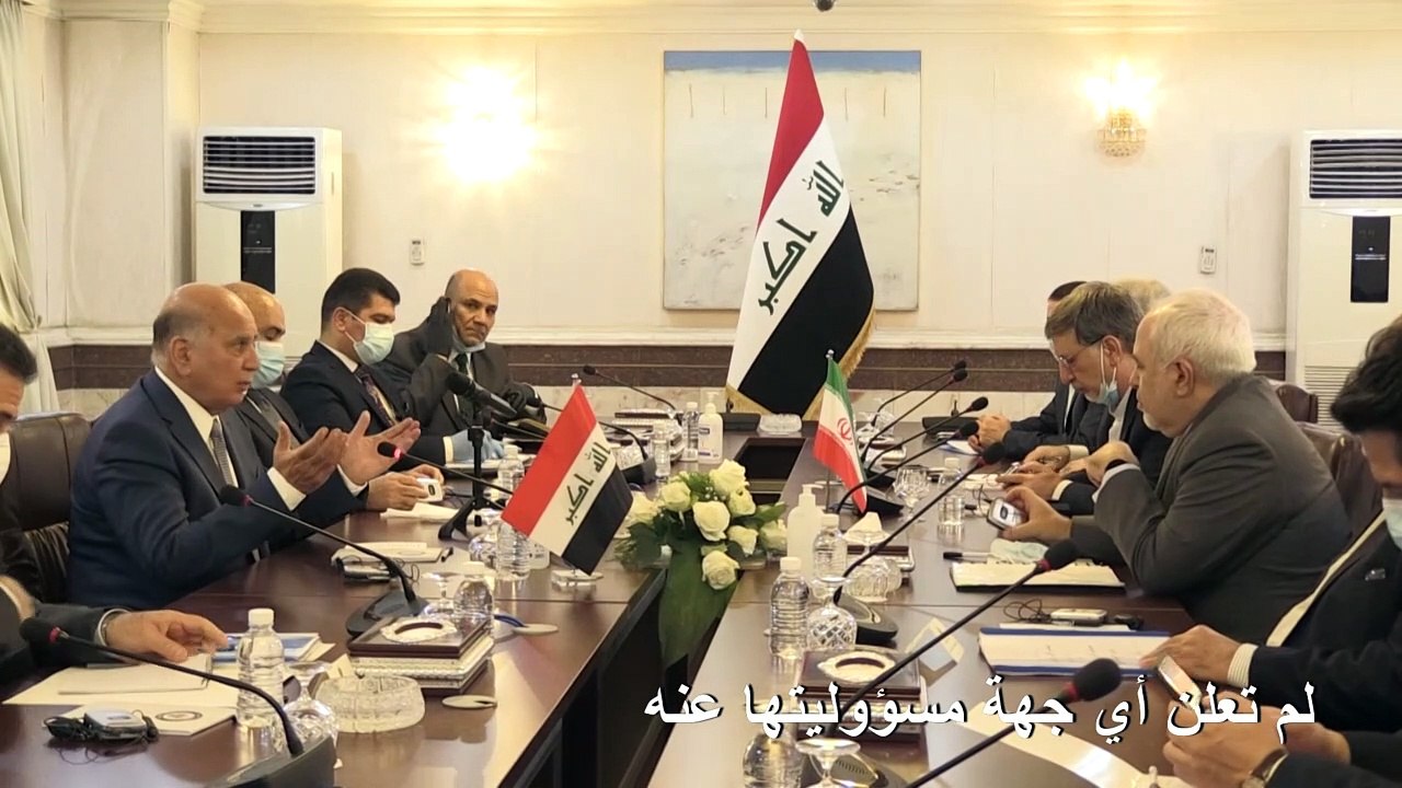 هجوم صاروخي على المنطقة الخضراء في بغداد تزامناً مع زيارة ظريف