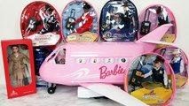 Barbie doll Airplane Flight Attendant Uniforms دمية باربي Boneca Barbie Uniformes de Avião