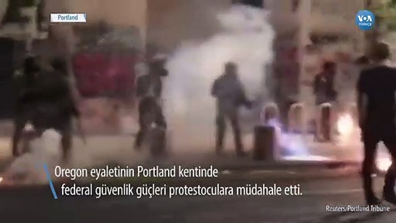 Portland’da tepkilere rağmen federal güvenlik güçleri hala işbaşında