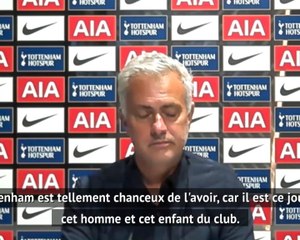 37e j. - Mourinho : "Kane ne serait sans doute pas aussi spécial dans une autre équipe"