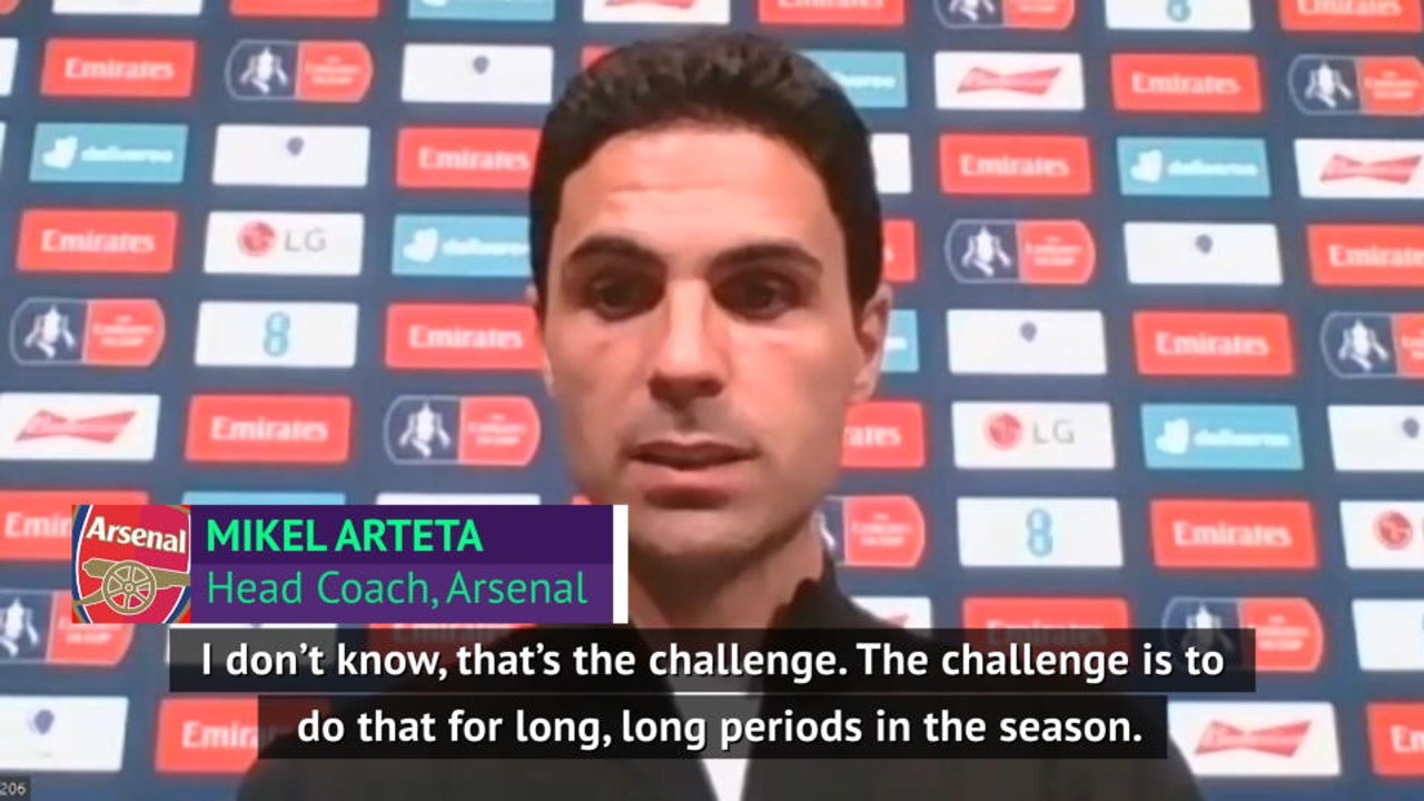 Arsenal have obligation to fight for trophies - Arteta