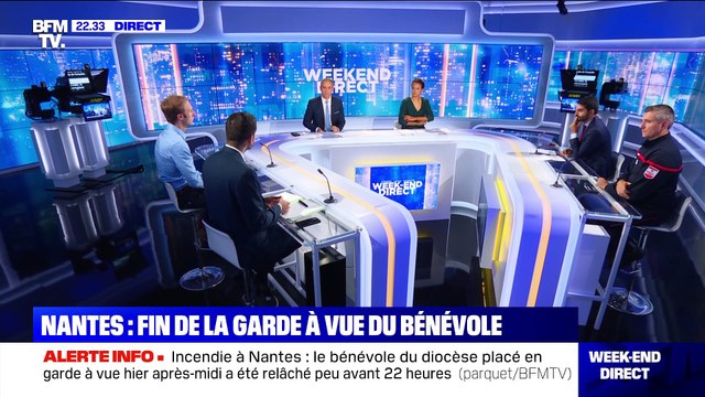 Incendie de la Cathédrale de Nantes: un bénévole a été placé en garde à vue - 19/07 (2/2)
