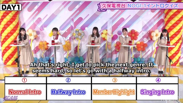 [BEAM] Nogizaka 46 Hour TV - Kubo Shiori's Nogi-1 Grand Prix! (English Subtitles)