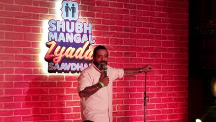 Jeeveshu Ahluwalia  Zyada Stand Up Special  Shubh Mangal Zyada Saavdhan  Ayushmann Khurrana