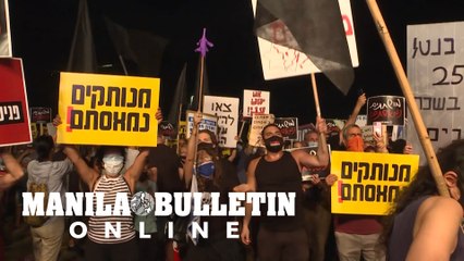Israelis protest handling of virus crisis