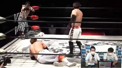 Yuko Miyamoto & Isami Kodaka vs. Toshiyuki Sakuda & Yuki Ishikawa