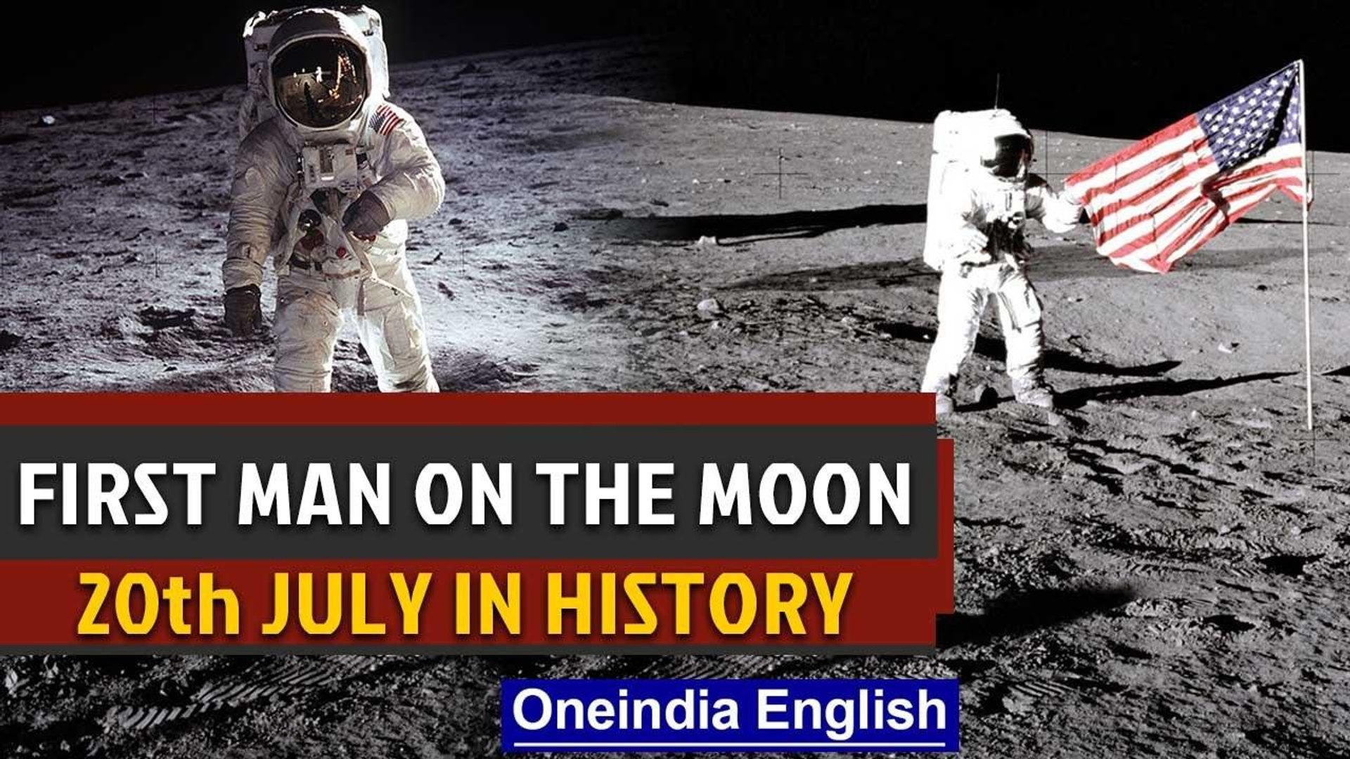 The First Man Landed On The Moon And Other Important Events In History On th July Oneindia News Video Dailymotion