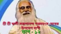 Swami Swarupananda bani Part 12/শ্রী শ্রী স্বামী স্বরূপানন্দ বাণী।পর্ব - ১২