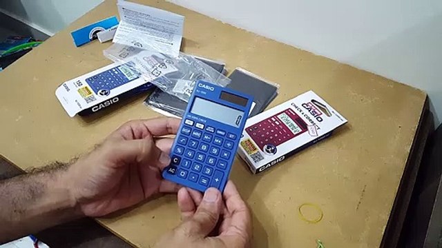 Unboxing and review of Casio NJ-120D portable calculator