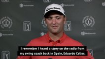 'Honour' to join Seve Ballesteros as a Spanish world number one - Rahm