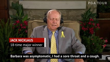Nicklaus admits he's 'very lucky' to be alive after beating coronavirus