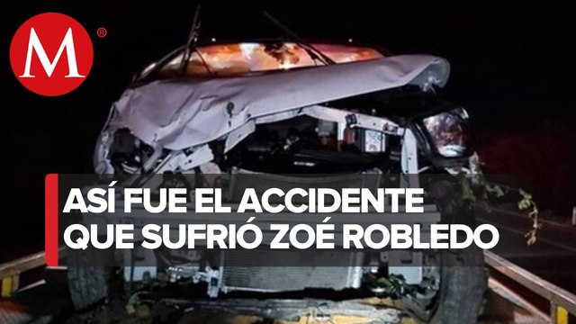 Zoé Robledo sufre accidente en Chiapas, tiene varias fracturas