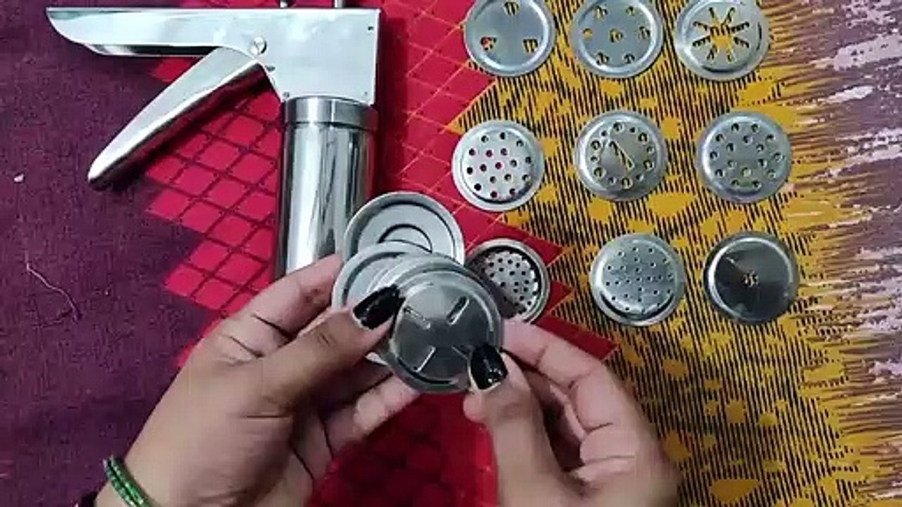 How to use Snack and Namkeen Press Maker #unbox...
