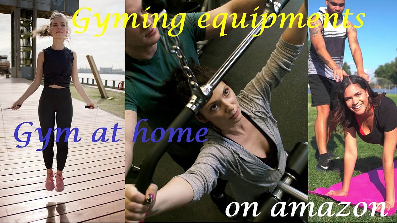 create a gym at your home just by buying few eq...