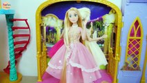 Princess Barbie Violet Magical Dance Castle Unboxing Assembly Kastil Putri Barbie Princesa Castelo