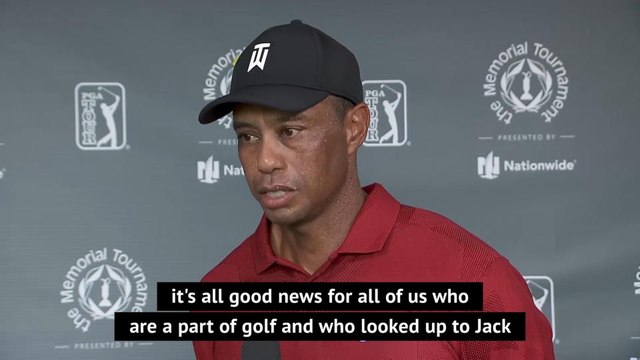 Positive news that Nicklaus beat coronavirus - Tiger