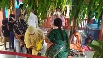 शाजापुर: सावन सोमवार पर मंदिरों में पहुंचे भक्त, नियमों का रखा ध्यान