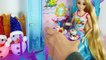 Princess Rapunzel Barbie Doll Castle - Princesses Dress Up & Dance Kastil putri Castelo da princesa