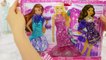 Princess Rapunzel Elsa Cinderella Barbie Doll Dress up for Party Putri Barbie Gaun Princesa Vestido