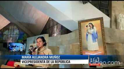 Primeras declaraciones de la nueva Vicepresidenta fueron en una Iglesia