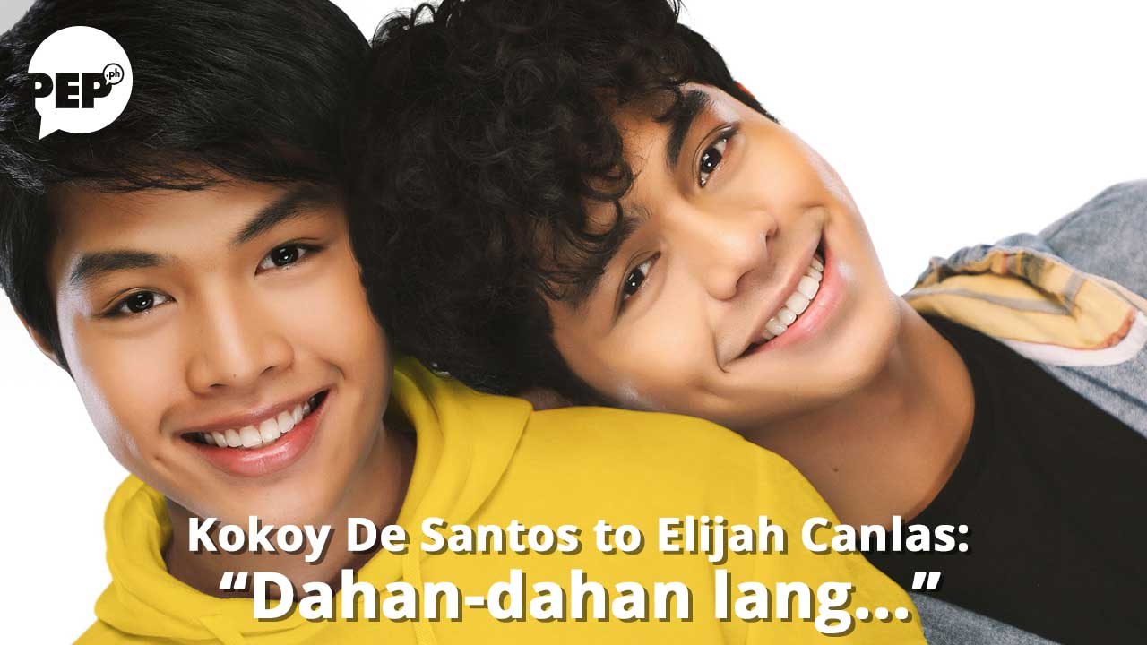 Promise ni Kokoy de Santos kay Elijah Canlas kung magki-kiss sila: "Passionate."