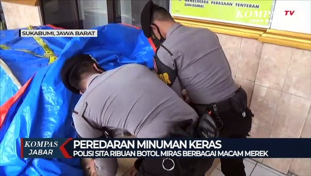 2 Ribu Lebih Botol Berisi Miras Disita