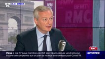 Bruno Le Maire justifie le port du masque obligatoire en raison 